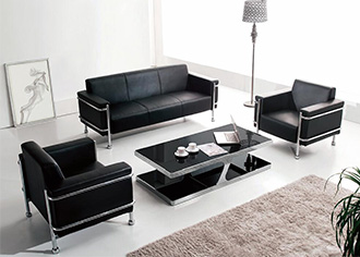 酷（kù）黑辦公沙發