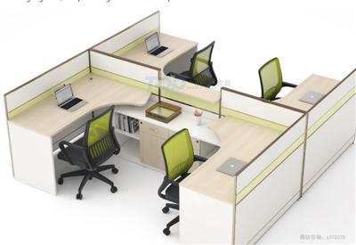 十字型屏風辦公卡位,多位屏（píng）風辦公桌