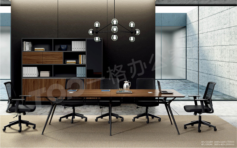 板式鋼架腳（jiǎo）會議桌（zhuō）