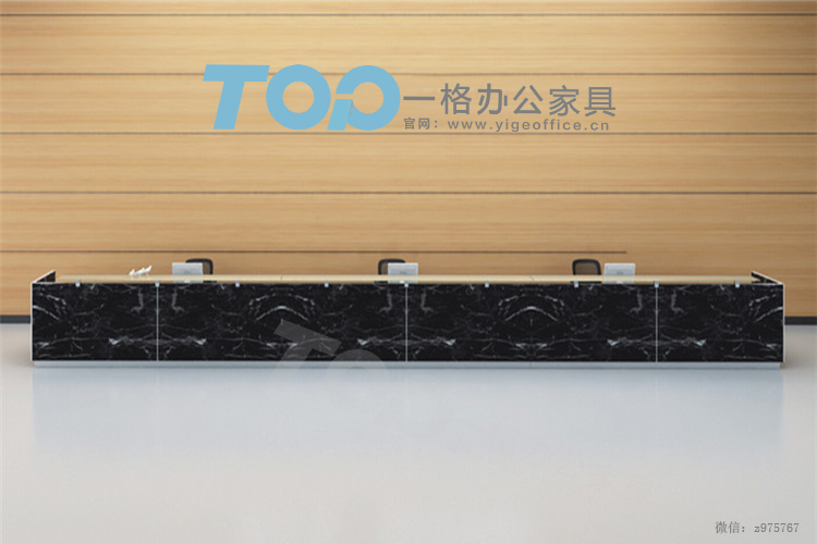 前（qián）台接（jiē）待（dài）台 高檔公司前台 簡約時尚吧台收銀台 定做2.jpg