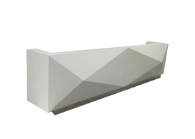 白色烤（kǎo）漆前台