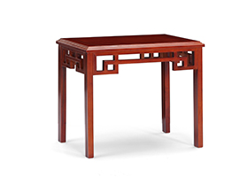 核桃色長方茶（chá）幾