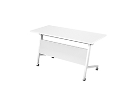 簡單純白輪滑培訓（xùn）桌