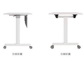 白色折疊培訓桌椅（yǐ）