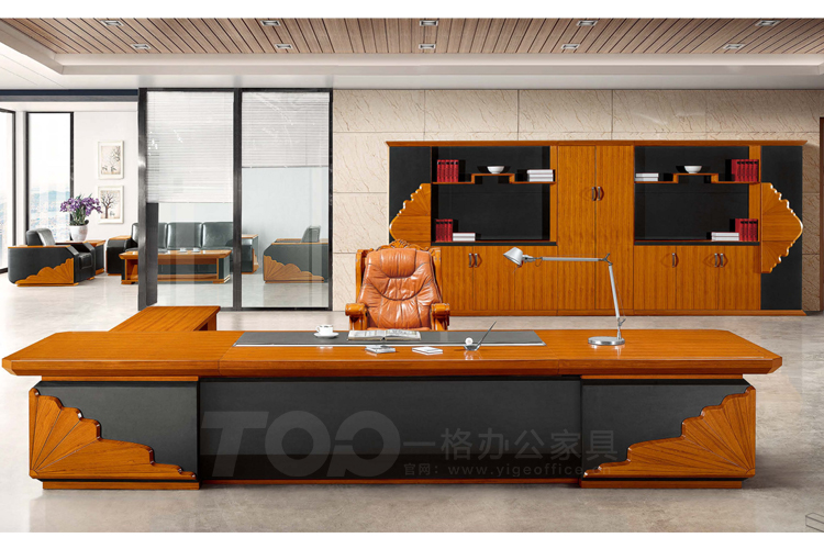 JK-4231A 4200X1200X760總（zǒng）裁辦公班台 尺寸2.8~4.2M.jpg