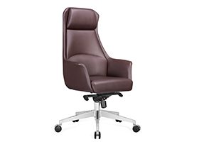 K1820A皮椅領導辦公椅、班台前椅、會議椅8020
