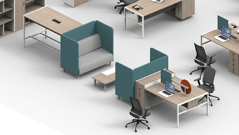 辦公（gōng）室個性（xìng）員工卡位