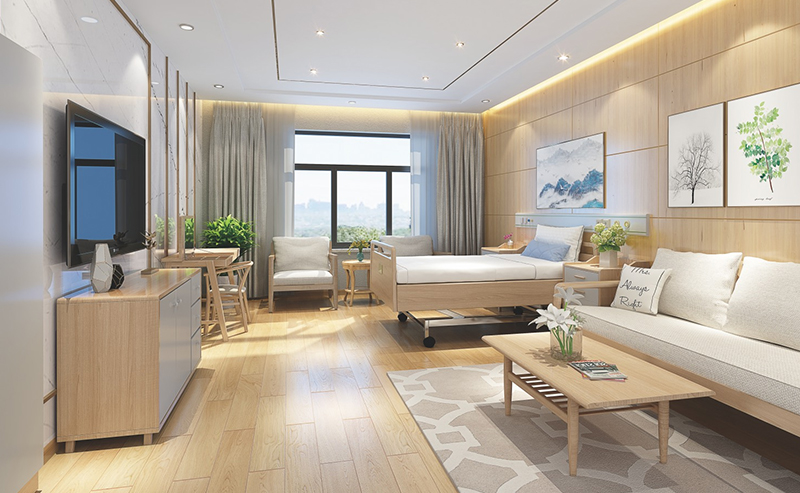 醫院住院部（bù）單人套間病房家具